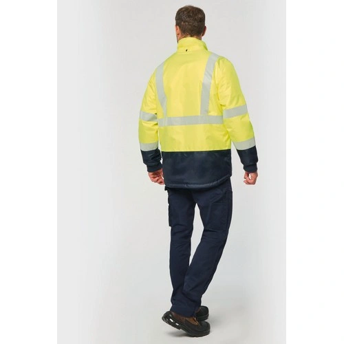 Parka de seguridad reciclada 4 en 1 unisex