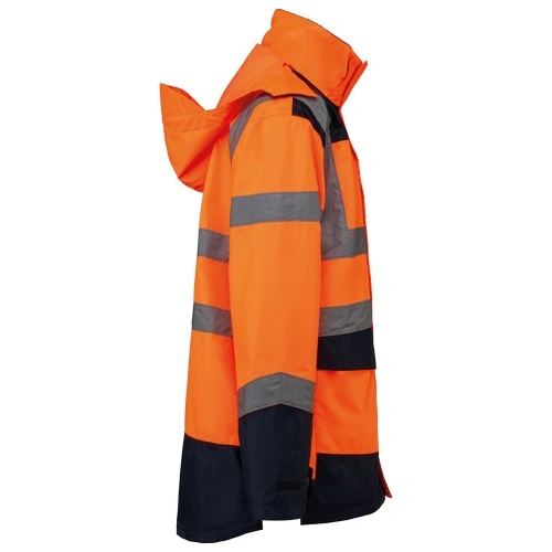 Parka de seguridad reciclada 4 en 1 unisex