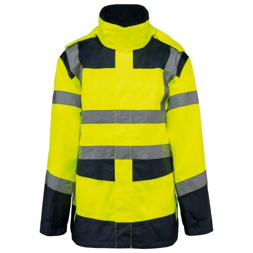 Parka de seguridad reciclada 4 en 1 unisex