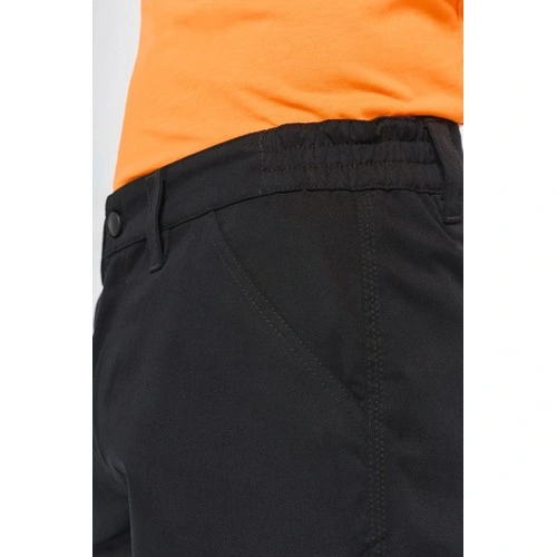 Pantalón cargo unisex con bajo elástico