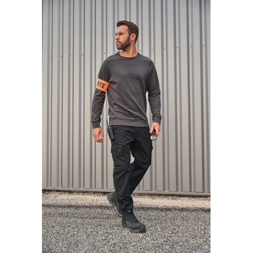 Pantalón cargo unisex con bajo elástico