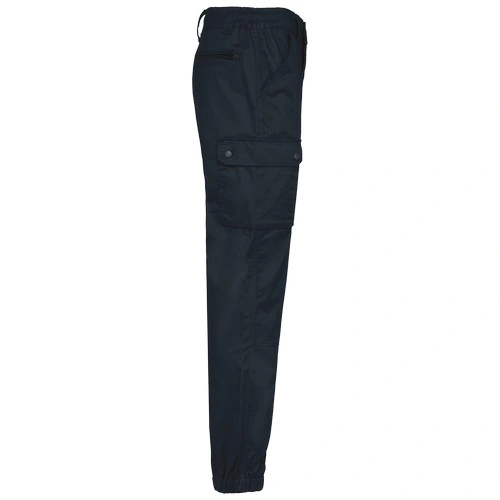 Pantalón cargo unisex con bajo elástico