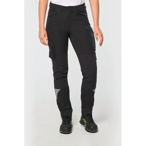 Pantalón stretch reciclado multibolsillos unisex