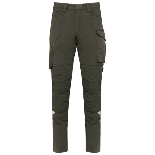 Pantalón stretch reciclado multibolsillos unisex