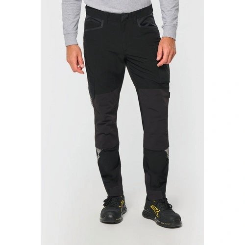 Pantalón ligero stretch reciclado multibolsillos unisex