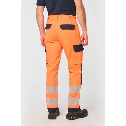 Pantalón de seguridad reciclado multibolsillos unisex