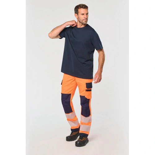Pantalón de seguridad reciclado multibolsillos unisex