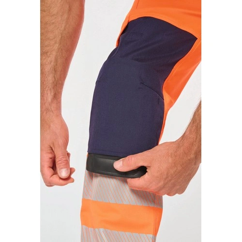Pantalón de seguridad reciclado multibolsillos unisex