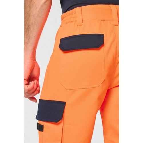 Pantalón de seguridad reciclado multibolsillos unisex