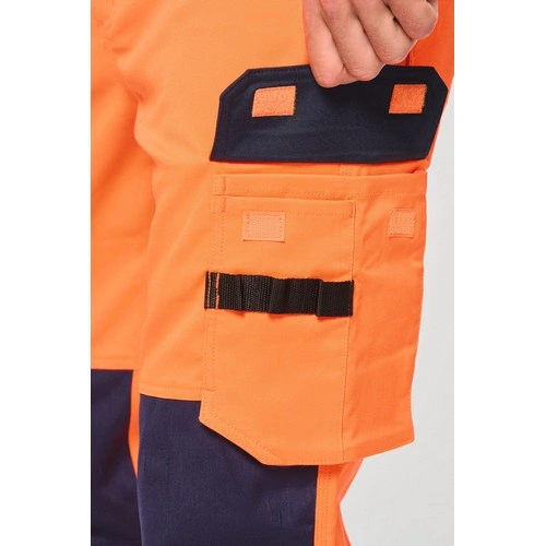 Pantalón de seguridad reciclado multibolsillos unisex