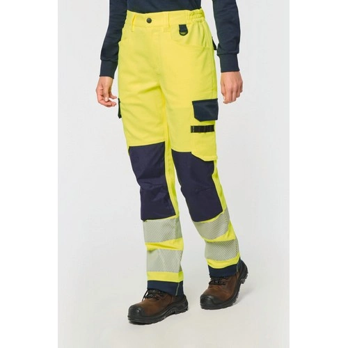 Pantalón de seguridad reciclado multibolsillos unisex