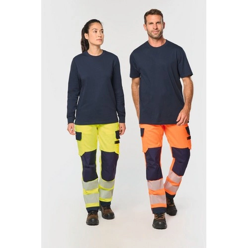 Pantalón de seguridad reciclado multibolsillos unisex