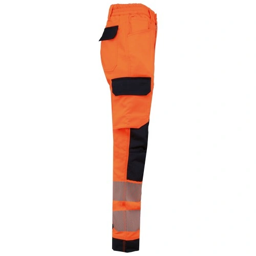 Pantalón de seguridad reciclado multibolsillos unisex