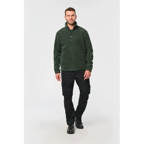 Chaqueta micropolar con cremallera hombre