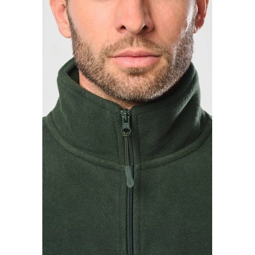 Chaqueta micropolar con cremallera hombre