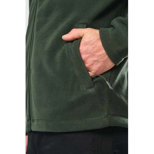 Chaqueta micropolar con cremallera hombre