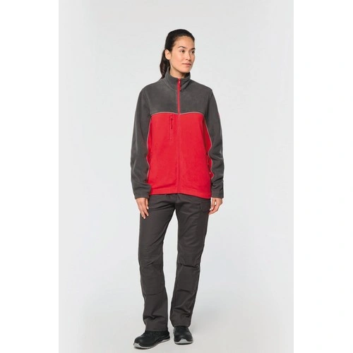 Chaqueta micropolar bicolor ecorresponsable - Unisex