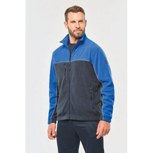 Chaqueta micropolar bicolor ecorresponsable - Unisex