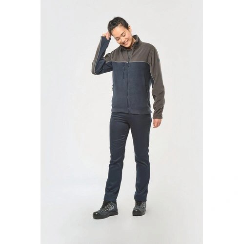Chaqueta micropolar bicolor ecorresponsable - Unisex