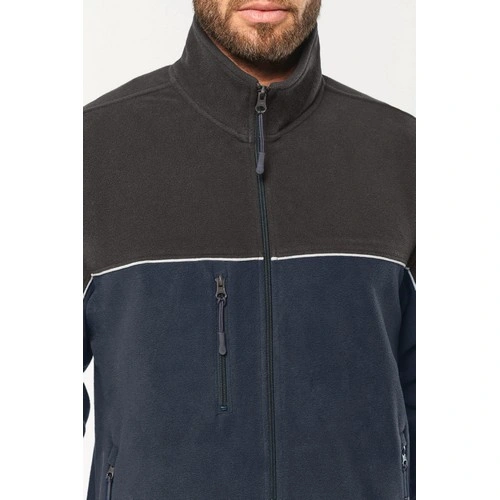 Chaqueta micropolar bicolor ecorresponsable - Unisex