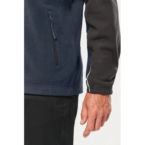 Chaqueta micropolar bicolor ecorresponsable - Unisex