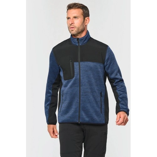 Chaqueta polytricot reciclada hombre