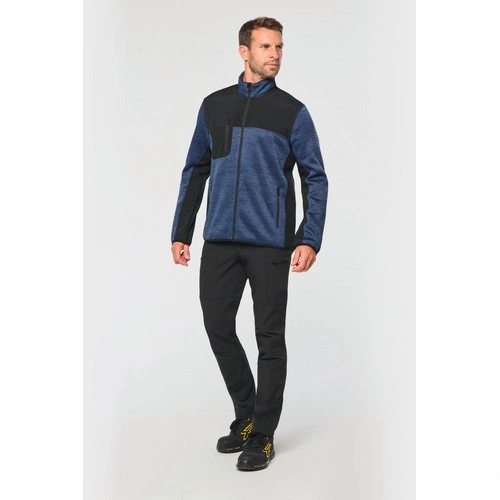 Chaqueta polytricot reciclada hombre