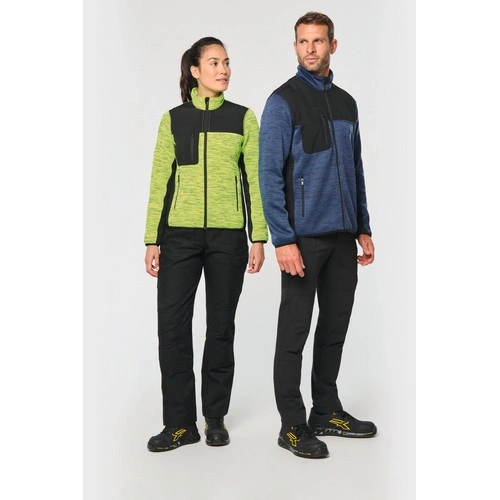 Chaqueta polytricot reciclada hombre