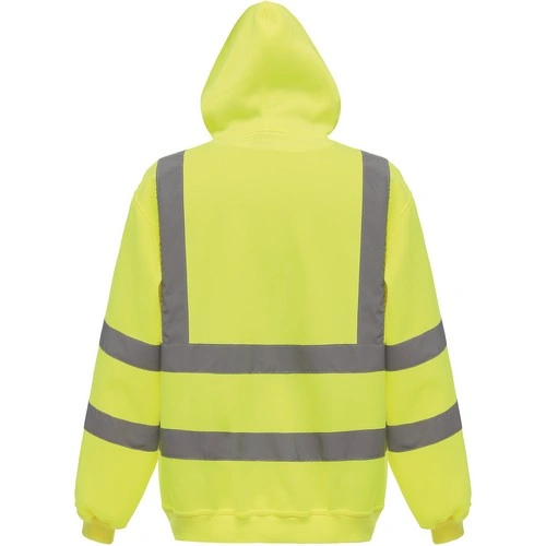 Ropa de trabajo Sudadera Fluo con capucha