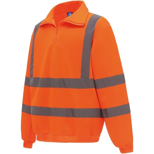 Ropa profesional Sudadera Fluo 1/4 cremallera