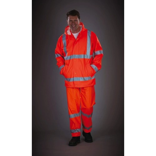 Pantalón Alta Visibilidad Soft Flex transpirable para lluvia