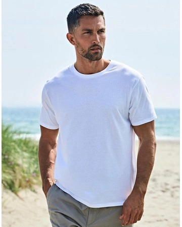 Camiseta 150gsm algodón orgánico puro confort