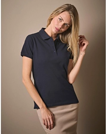Polo piqué mujer lavable 215gsm algodón