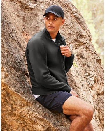 Sudadera cremallera premium comfort 280gsm