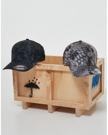 Gorra flexfit kryptek poliéster premium