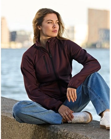 Chaqueta polar elástica mujer cálida 235gsm