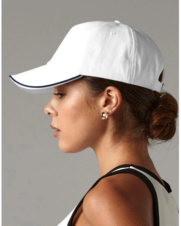 Gorra authentic piped peak algodón 100% 220gsm