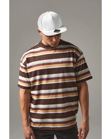 Gorra rapero 5 paneles algodón 100%