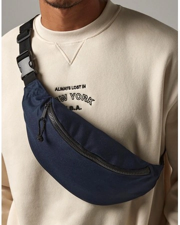 Bolsa riñonera poliéster resistente y cómoda