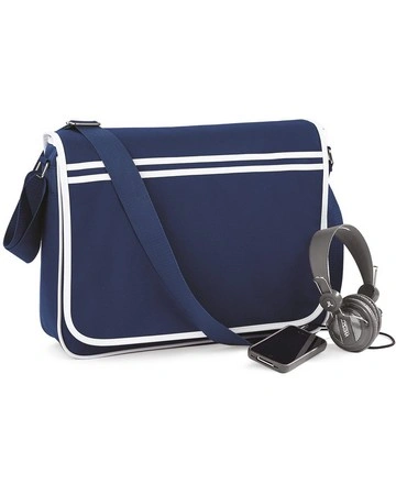 Bolsa messenger 12l poliéster retro resistente