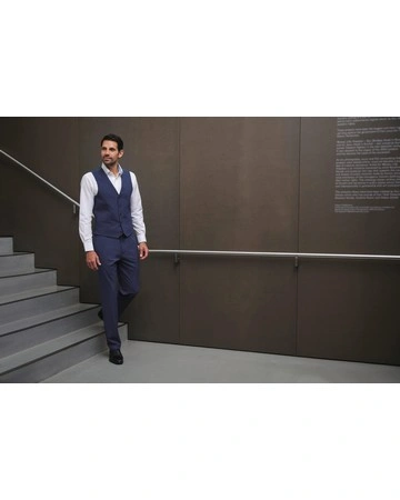 Chaleco george corte entallado reciclado 315gsm