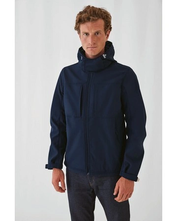 Chaqueta softshell 340gsm transpirable