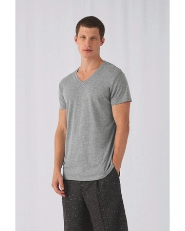 Camiseta manga corta triblend suave premium 130gsm