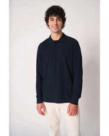 Polo piqué 100% algodón corte recto 200gsm