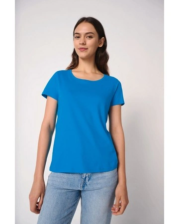 Camiseta mujer 100% algodón comfort básico 145gsm