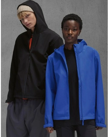 Softshell 3 capas con capucha impermeable 10000mm 300gsm