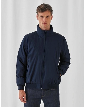 Chaqueta bomber impermeable poliéster