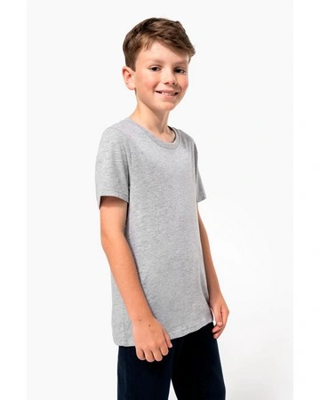 Camiseta niño algodón 100% peinado portugal 145gsm