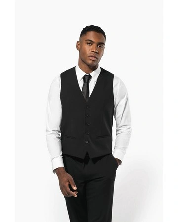 Chaleco poliéster cómodo y ajustable 220gsm