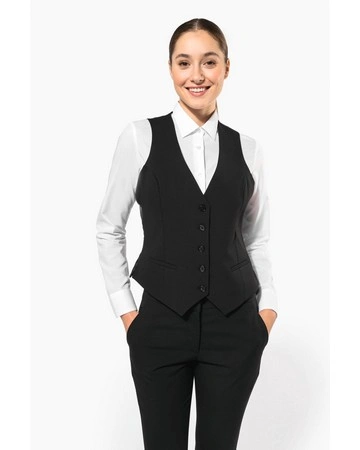 Chaleco mujer poliéster cómodo y elegante 220gsm